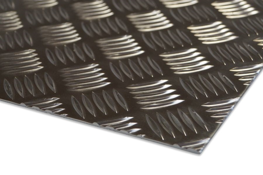 Skridsikker dørkplade i aluminium Skridsikker dørkplade i aluminium